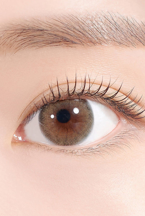 A to Z Kristin 1Day (13.0mm) - 棕色 (2片)