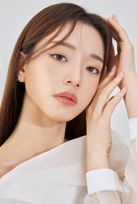 See Through Kristin 1Day *更新版* - 灰棕色