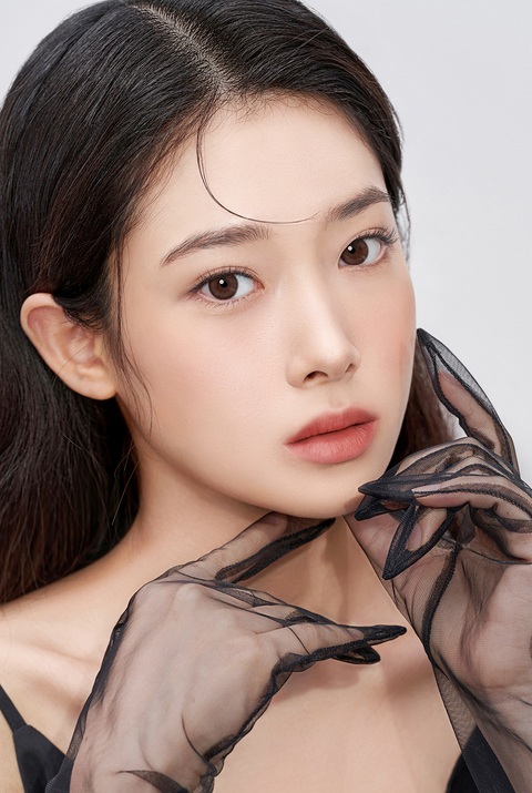 See Through Kristin Plus 1Day - 巧克棕