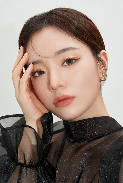 See Through Kristin 1Day *更新版* - 灰棕色