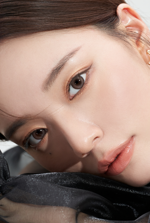 See Through Kristin 1Day *更新版* - 灰棕色