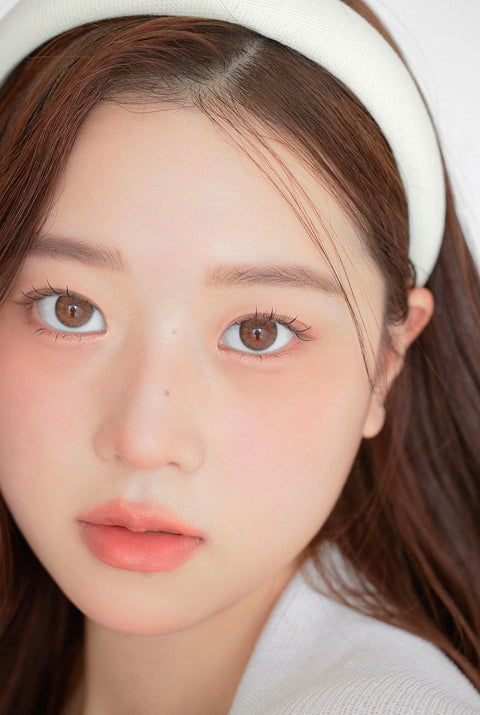 A to Z Kristin 1Day (13.3mm) - 棕色 (2片)