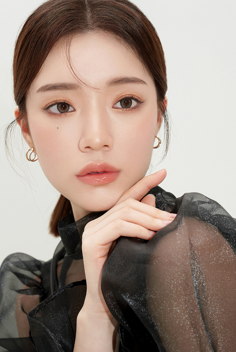 See Through Kristin 1Day *更新版* - 灰棕色