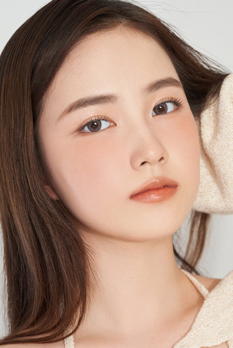 See Through Kristin 1Day *更新版* - 灰棕色