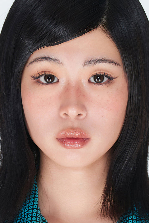 Quiet Kristin 1Day - 棕色 (2片)