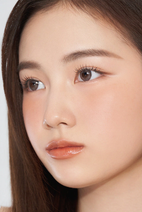 See Through Kristin 1Day *更新版* - 灰棕色