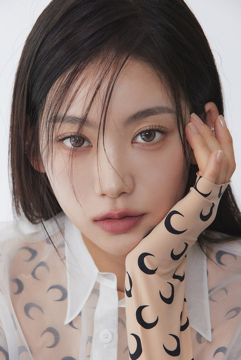 See Through Kristin 1Day *更新版* - 灰棕色